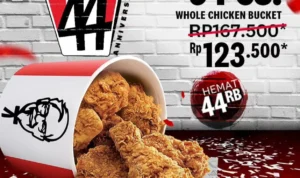 Rayakan Anniversary KFC Yang Ke 44 Tahun Dengan Promo Seru! Rayakan Anniversary KFC Yang Ke 44 Tahun Dengan Promo Seru!