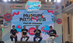 Museum Patah Hati hadir di acara Fandom Superland, Braga CityWalk, Bandung.