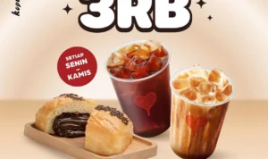 Promo Kopi Kenangan, Dapatkan Roti Cokelat Klasik Hanya Dengan 3K!