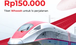 HUT ke-8, PT KCIC Resmikan Penjualan Tiket Kereta Cepat Whoosh