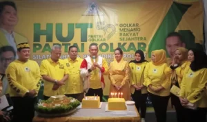 Rayakan HUT, Golkar Kota Bogor Perkuat Pendidikan Politik kepada 50 Bacalegnya
