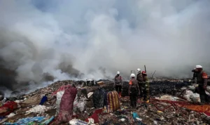 KBB Diguyur Hujan, Kebakaran TPA Sarimukti Mereda