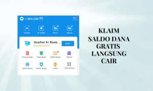 Saldo DANA Gratis Langsung Cair dengan Satu Kali Klik, Coba Sekarang!