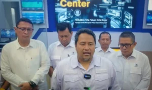 Dirut PDAM Tirta Pakuan Kota Bogor, Rino Indira Gustiawan.
