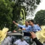 Naik Bus Red White Star hingga Mobil Taktis Maung, Prabowo-Gibran Resmi Jadi Calon di Pilpres 2024
