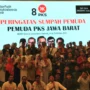 Ketua Dewan Pengurus Wilayah (DPW) PKS Jabar Haru Suandharu saat menggelorakan semangat kader muda di Bandung, Minggu (29/10) malam.