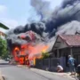 Ledakan Pom Mini di Paniis Sumedang, Dua Ruko Hangus Terbakar!