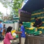 Pasca Blusukan di Pasar Impres, TPID Kabupaten Sumedang Gelar Opsar Beras Murah di Alun-alun