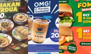 Kumpulan Promo Rabu, 18 Oktober 2023, Klaim Sekarang! Kumpulan Promo Rabu, 18 Oktober 2023, Klaim Sekarang!