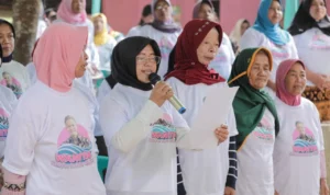 Dinilai kinerja terbukti bagus, Istri Nelayan di Kabupaten Pangandaran siap menangkan Ganjar Presiden 2024.