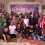 Relawan Ganjarkeun Jabar melakukan deklarasi, untuk kemenangan Ganjar Pranowo pada pemilu presiden 2024 di Jalan Cibadak Belakang, Cibadak, Astana Anyar, Kota Bandung, Rabu 18 Oktober, 