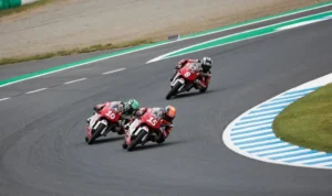 Pebalap Astra Honda Cetak Sejarah, Indonesia Raya Berkumandang Dua Kali di ATC Motegi