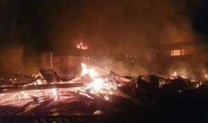 Kebakaran Hanguskan Belasan Rumah di Curup!