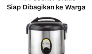 Raih Rice Cooker Listrik Gratis dari Pemerintah! Simak Syaratnya Sekarang! Rice Cooker Listrik Gratis
