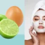 Masker Jeruk Nipis dan Putih Telur
