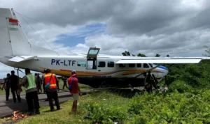 Penyebab Kecelakaan Pesawat Asian One, Kompol VJ Parapaga: Rem Blong Ketika Take Off