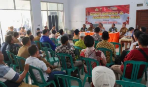 Jelang Pilwu Serentak 2023, Polresta Cirebon Gelar Ngopi Aspirasi dan Sambang Desa