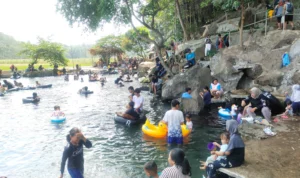 Mata Air Cikandung di Sumedang, Tak Surut Meski Musim Kemarau Berkepanjangan