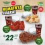Promo Wingstop, Mkan Nikmat Yang Hematnya Juara!