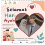 Contoh twibbon hari ayah 12 November 2023.