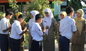 ILUSTRASI: Adab penunut ilmu kepada guru. (aswajamuda)