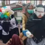 Detik-detik balon gas meledak diperingatan hari guru (instagram @peristiwa_bekasi)