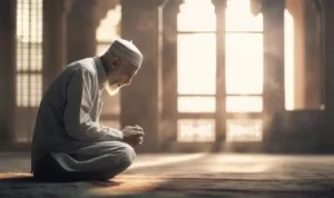 Pentingnya Istigfar Seusai Sholat Fardhu ILUSTRASI Membaca Istigfar seusai sholat fardhu. (freepik)