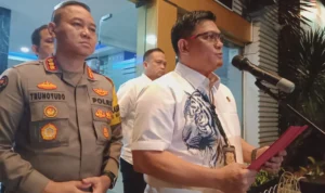 Usai menetapkan Ketua KPK, Firli Bahuri sebagai tersangka pihak Direktorat Reserse Kriminal Khusus (Ditkrimsus) Polda Metro Jaya menyita banyak barang bukti dalam kasus dugaan pemerasan terhadap mantan Menteri Pertanian, Syahrul Yasin Limpo.-Istimewa/Rafi Adhi Pratama-