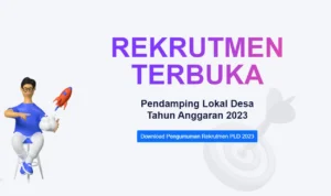 Rekrutmen PLD Kemendesa 2023 Terbuka untuk Lulusan SMA/SMK
