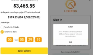 Korban Penghasil Uang LC Mining Menjerit, Jutaan Rupiah Ludes!