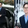 Kedatangan G Dragon ke kantor polisi Nonhyeon Inceon Korea Selatan pada Senin (6/11). (@koreandispatch)