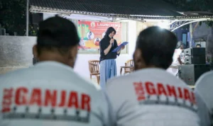 Pemuda Indramayu Maksimalkan Posko Ganjar Milenial sebagai Sarana Berkesenian dan Tuangkan Ide Kreatif