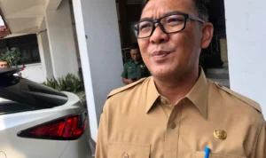 Pulang dari Prancis, Bupati Bogor Beberkan Soal Kerja Sama Pengelolaan Air Bupati Bogor Iwan Setiawan. Foto : Sandika Fadilah/Jabareskpres.com