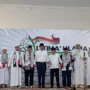 Pasangan AMIN saat menghadiri Itijma Ulama di Majelis AZ Zikra, Sentul, Kabupaten Bogor, Sabtu (18/11). Foto : Sandika Fadilah/Jabarekspres.com