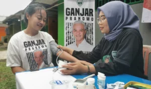 Berikan Cek Kesehatan Gratis, Kowarteg Ganjar Hadirkan Keceriaan bagi Kalangan Mak-Mak Bogor