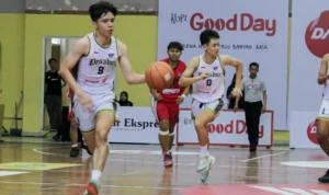 SMA BPK Penabur Cirebon melenggang ke Final Party Honda DBL with Kopi Good Day 2023. (Pandu Muslim)