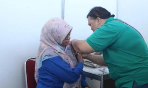 Imunisasi Hepatitis B Bagi Nakes di Jabar Mulai Disuntikkan