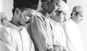 ILUSTRASI: Tata cara sholat Ghain untuk Palestina. (freepik)
