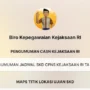 Laman resmi Biro Kepegawaian Kejaksaan RI yang memuat pengumuman jadwal SKD CPNS Kejaksaan 2023.