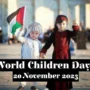 Peringatan hari Anak Sedunia atau World Children Days, 20 November 2023.
