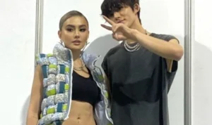 Lagu Alla Shook Up bentuk Kolaborasi B.I feat Agnez Mo.