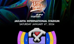 Daftar harga tiket Golden Disk Award 2023 Jakarta.