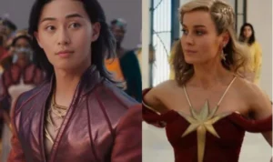 Pasangan Pangeran dan Putri dari Planet Aladna dalam Film The Marvels.