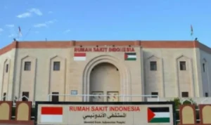 Penampakan Rumah Sakit Indonesia di Palestina. (instagram)
