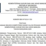 Cek PDF Pengumuman SKD CPNS Kemenkumham 2023 Berikut Ini/ Tangkap Layar casn.kemenkumham.go.id