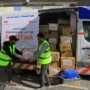 Lembaga sosial Rumah Zakat memberikan bantuan kepada rakyat palestina sebagai bentuk empati atas kekerasan konflik di jalur Gaza.