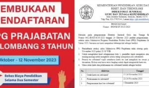 Pengumuman Hasil Seleksi Administrasi PPG Prajabatan Gelombang 3 Tahun 2023/ Kolase PPG Kemendikbud