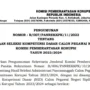 Beirkut Cara Akses Link Pengumuman Jadwal Ujian SKD CPNS KPK 2023/ Tangkap Layar rekrutmen.kpk.go.id/cpns
