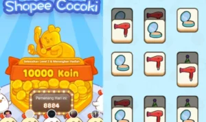 Tips Menang Game Shopee Cocoki, Dapatkan Koin 10 Ribu Gratis/ Kolase Shopee