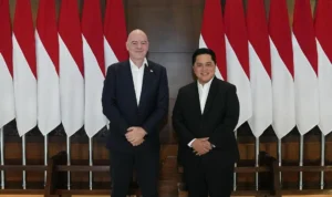 Kedatangan Presiden FIFA ke Indonesia, Bawa Sinyal Positif untuk Sepak Bola Indonesia